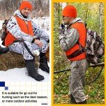 Blaze Orange Hunting Vest and Hat Set