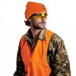 Klarny Outdoors Orange Camo Hunting Vest, Size XL