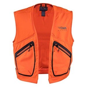SITKA Blaze Orange Ballistic Vest - X Large