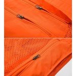Men's Blaze Orange Hunting Vest with Pockets