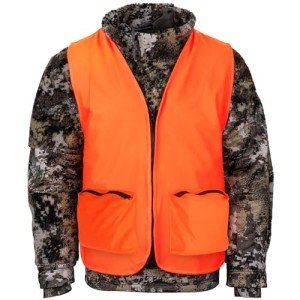 Blaze Orange Hunting Vest - High-Visibility & Waterproof