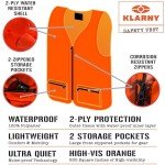 Blaze Orange Hunting Vest - High-Visibility & Waterproof