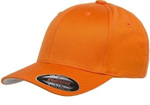 Flexfit Men's Orange Athletic Baseball Cap