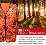 Kryptek Men's Vesuvius Reversible Hunting Vest, Orange