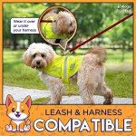 Hi-Vis Fluorescent Orange Reflective Dog Vest