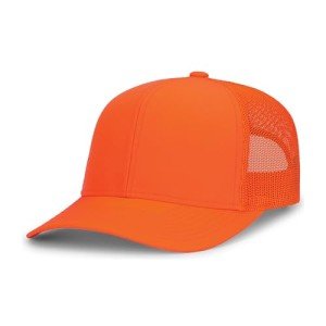Blaze Orange Standard Trucker Snapback Cap