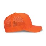 Blaze Orange Standard Trucker Snapback Cap