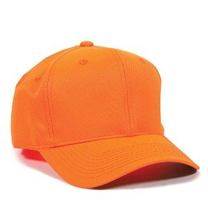 Blaze Orange Outdoor Cap - One Size Fits Most