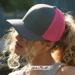 Blaze Orange Standard Trucker Snapback Cap