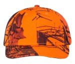 Joe's Blaze Orange Camouflage Hunting Cap
