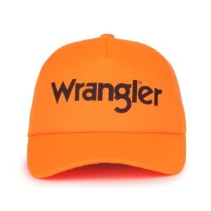 Blaze Orange Wrangler Western Hunting Cap