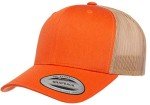 Rustic Orange/Khaki Retro Trucker Cap