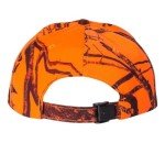 Joe's Blaze Orange Camouflage Hunting Cap