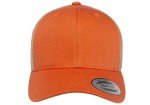 Rustic Orange/Khaki Retro Trucker Cap