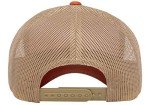Rustic Orange/Khaki Retro Trucker Cap