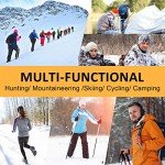 Geyoga Orange Blaze Beanie Hat for Hunting