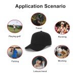 Adjustable Orange Baseball Caps - Pack of 12