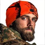 Camo Blaze Orange Hunting Hat - Youth & Adult