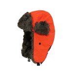 Men's Hunter Blaze Orange Trapper Winter Hat