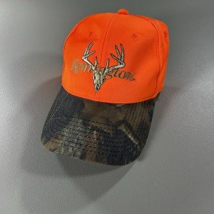 Remington Blaze Orange & Camo Adjustable Hat