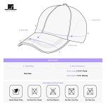 Low Profile UPF 50+ Cotton Baseball Cap - Orange