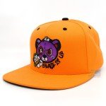 Blaze It Up Bear Charcoal Snapback Cap