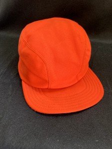 Vintage Blaze Orange Insulated Hunting Hat - Medium