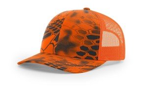 Printed Trucker Hat by Richardson 112