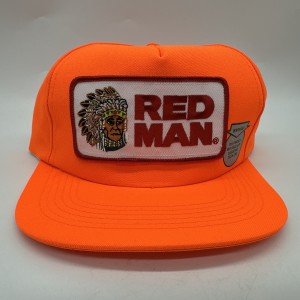 Blaze Orange RedMan Snapback Trucker Hat