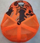 STIHL Blaze Orange Camo Trucker Hat Snapback