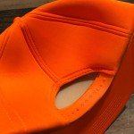 90s Vintage Blaze Orange Temiscaming Snapback Cap
