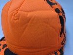 Blaze Orange Camo Snapback Hat for Outdoors