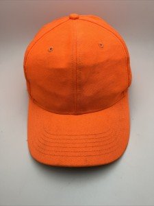 Blaze Orange SnapBack Baseball Cap for Hunters