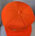 Vintage Blaze Orange Whitetail Hunting Trucker Hat