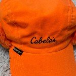 Cabela's Blaze Orange Ear Flap Hunting Hat