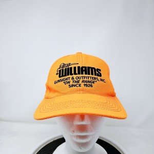 Blaze Orange Vintage Snapback Hat for Hunting