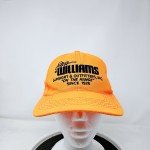 Blaze Orange Vintage Snapback Hat for Hunting