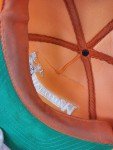Vintage Blaze Orange Whitetail Hunting Trucker Hat