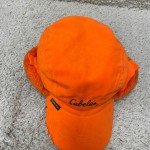 Cabela's Blaze Orange Ear Flap Hunting Hat