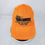 Blaze Orange Vintage Snapback Hat for Hunting