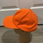 Blaze Orange Adjustable Snapback Hunting Hat