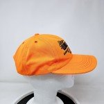Blaze Orange Vintage Snapback Hat for Hunting