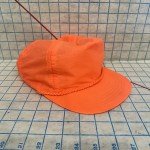 Neon Orange Snapback Hat for Hunting Adventures