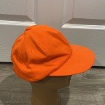 Blaze Orange Adjustable Snapback Hunting Hat