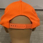 Blaze Orange Adjustable Snapback Hunting Hat