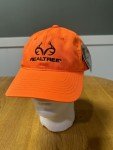 Realtree Blaze Orange Adjustable Hunting Cap