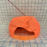 Neon Orange Snapback Hat for Hunting Adventures
