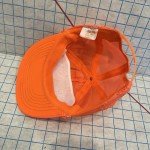 Neon Orange Snapback Hat for Hunting Adventures