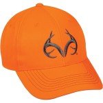 Realtree Blaze Orange Antler Hunting Cap