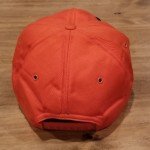Blaze Orange Vintage Snapback Construction Hat